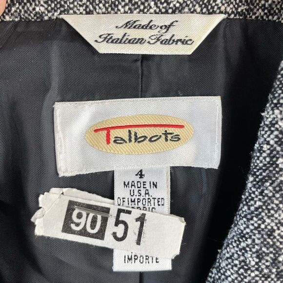 Talbots Two Piece Wool Blend Jacket & Skirt EUC - Picture 8 of 10